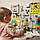 Бізіборд Іграшка монтесори Бізі Борд, Розвиваючі іграшки для дітей Бізіборди, розмір 50*65 жовто-м'ятний, фото 9