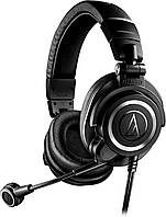 Наушники накладные Audio-Technica ATH-M50XSTS Черный с микрофоном