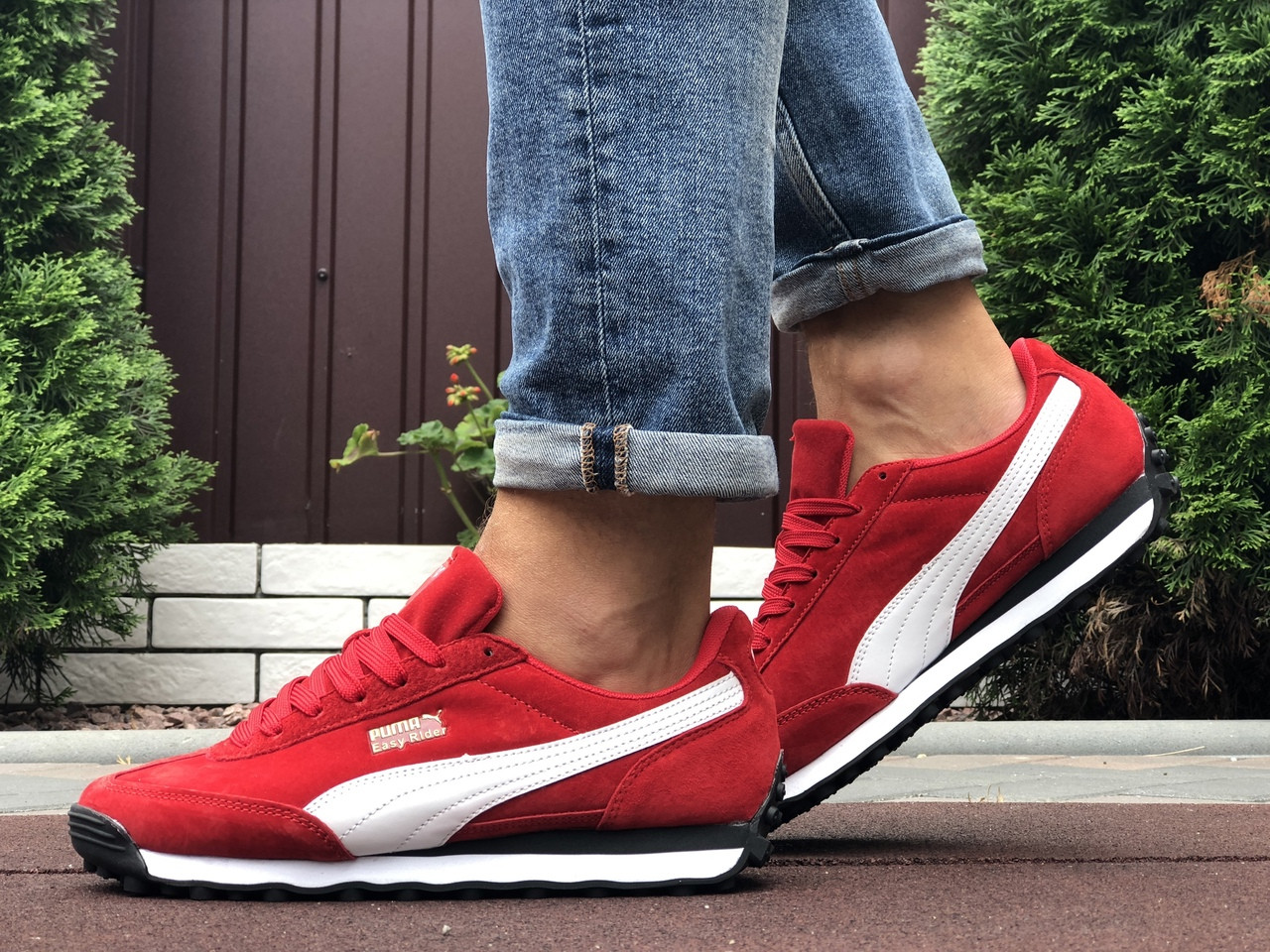 Puma easy top rider fashion sneaker