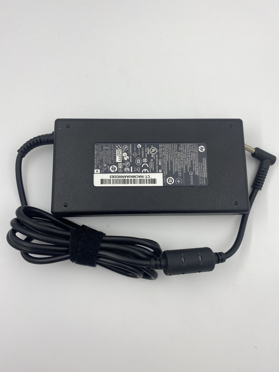 Блок живлення для ноутбука HP, роз'єм 4.5*3.0 pin, 19.5 V, 6.15 A, 120 W, чорний, без кабелю, ORIG, фото 1