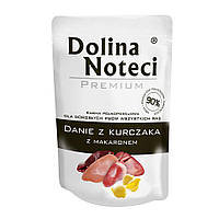 Влажный корм для собак Dolina Noteci Premium Danie курица с лапшой 100 г