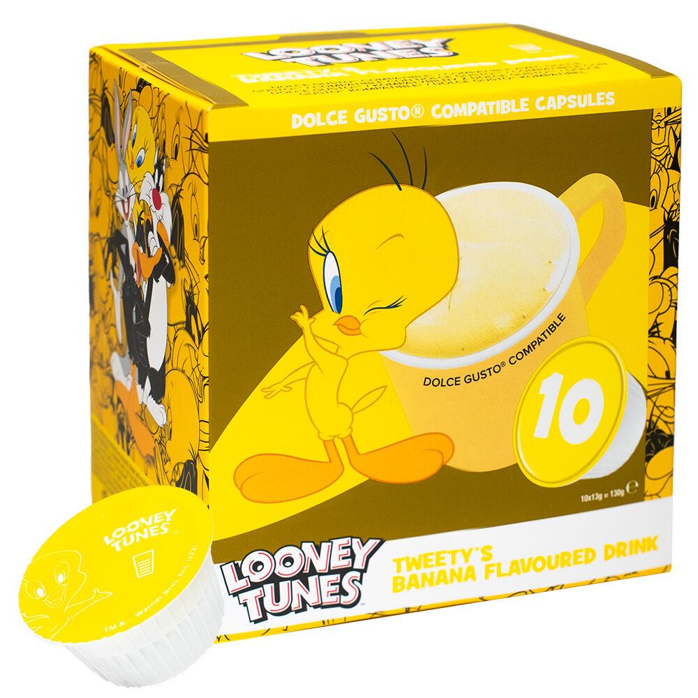 УЦІНКА! ЛЕГКА ДЕФОРМАЦІЯ ! Напій в капсулах Dolce Gusto Looney Tunes Tweety's Banana Flavoured Drink 10 капсул