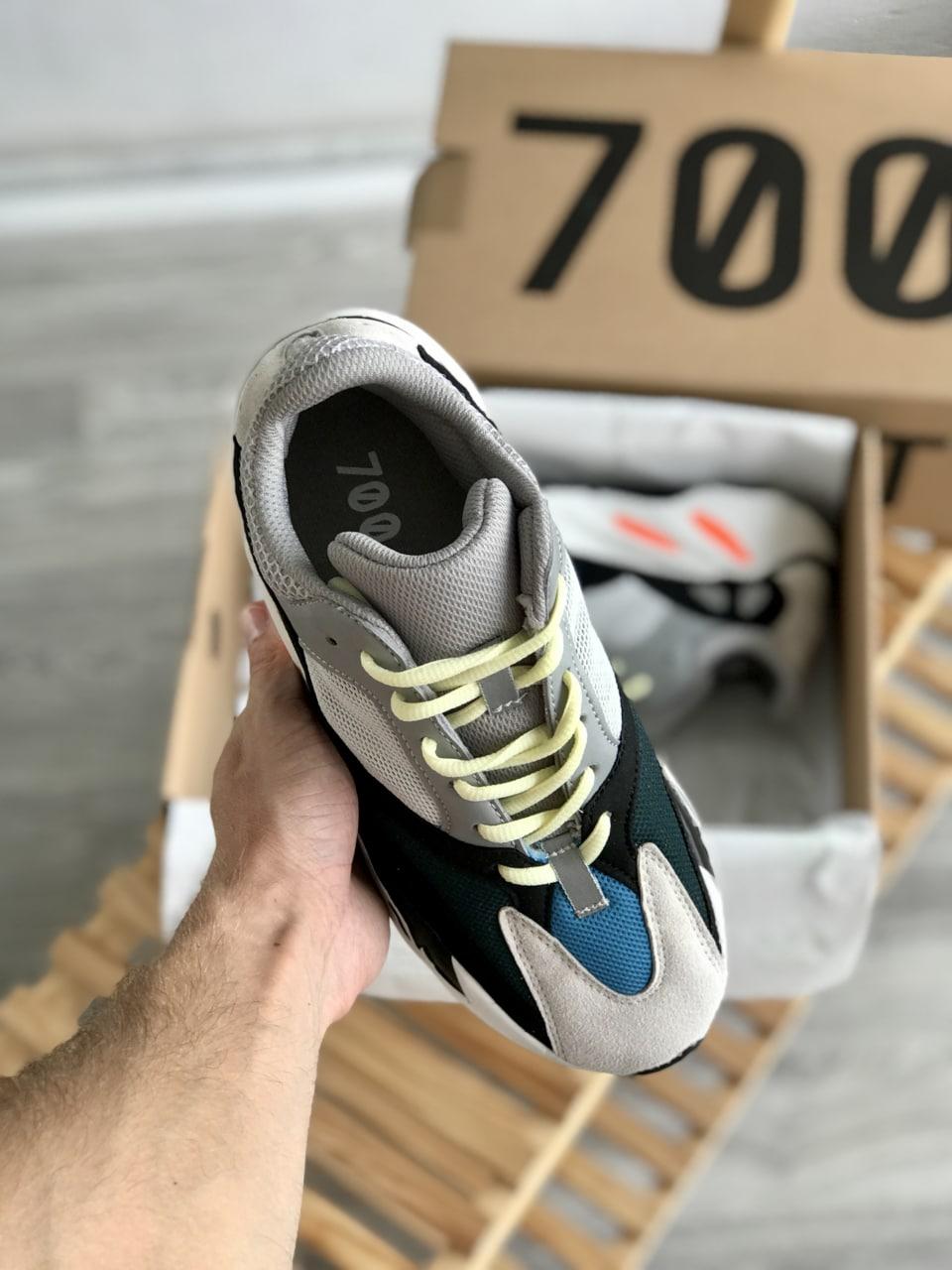 Yeezy 700 best sale black and green