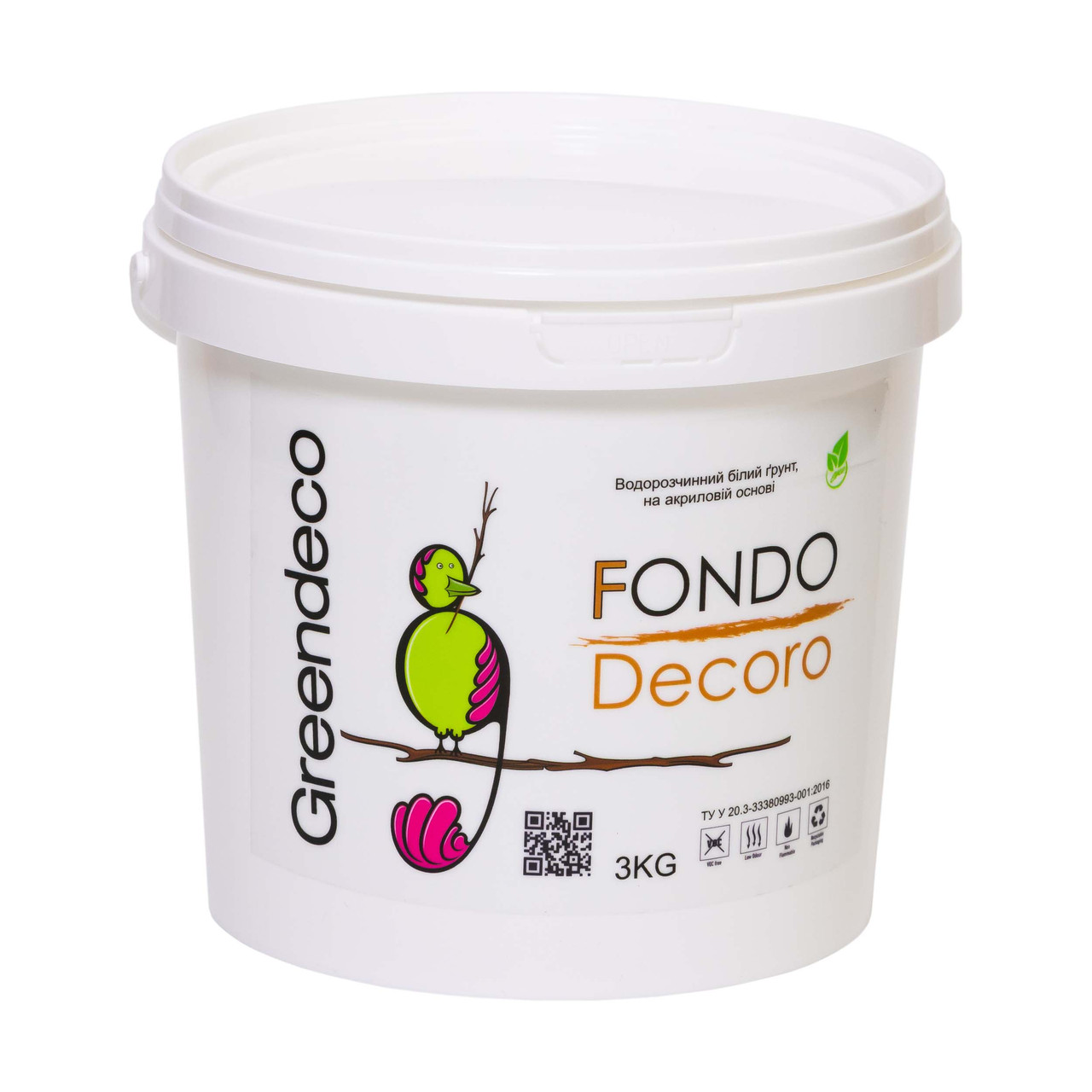 Краска-грунт Fondo Decoro. Greendeco