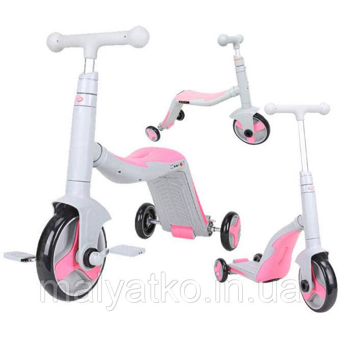 Самокат — біговел — велосипед "3 в 1" TM Best Scooter арт. 90601