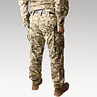 Штани Статутні ЗСУ ММ-14 Ріп-Стоп вафелька, тактичні штани піксель ШП-РС200, фото 3