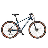 Велосипед KTM ULTRA FLITE 29" рама XL/53, синій (сріблясто-помаранчевий), 2022