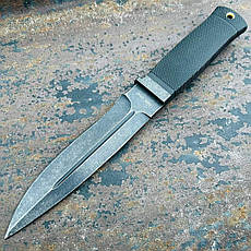 Ніж бойовий Лазутчик, армійський ніж, цілісний клинок, нековзна ручка, фото 3