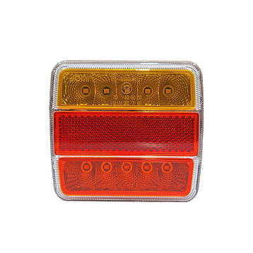 Ліхтар світлодіодний трикамерний Bakker 4 функції 303901, фото 2