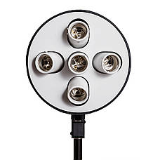 Студійне LED-світло 60x90 Prolight на 5 світлодіодних ламп, фото 6