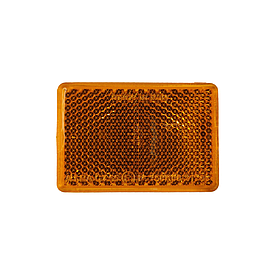 Світловідбивач жовтогарячий Ajba 57 х 39 мм 303767