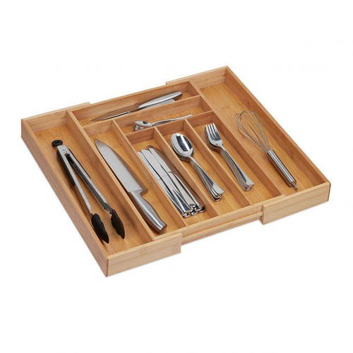 Купить Выдвижной лоток для столовых приборов из бамбука, цена 1856 ...