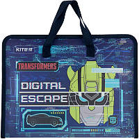 Папка-портфель на молнии Kite Transformers 1 отделение A4 TF22-202