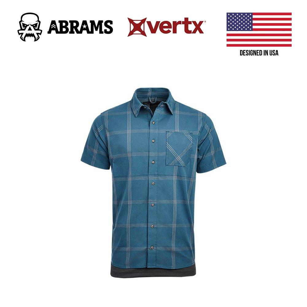 Сорочка Vertx Guardian Stretch Short Sleeve Shirt | Deep Sea Plaid