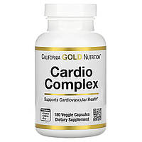 Кардио-комплекс, Cardio Complex, California Gold Nutrition, 180 вегетарианских капсул