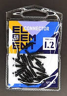 Конектор для махової вудки, ZEOX, 1,2мм, 25шт/уп