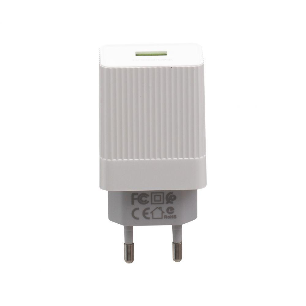 Мережевий зарядний пристрій Borofone BA47A QC3.0
