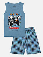 Пижама для мальчика цвет синий ЦБ-00217250