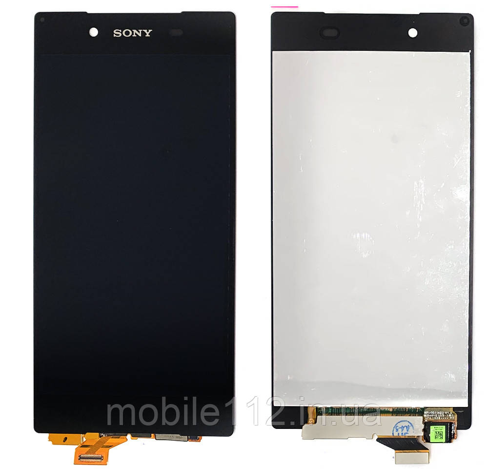 Екран (дисплей) Sony Xperia Z5 E6603 E6653 E6633 E6683 з тачскріном чорний оригінал Китай