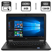 Нетбук Б-класс Dell Latitude E5250/12.5"/Core i5 2 ядра 2.3GHz/8GB DDR3/128GB SSD/HD Graphics 5500/Webcam
