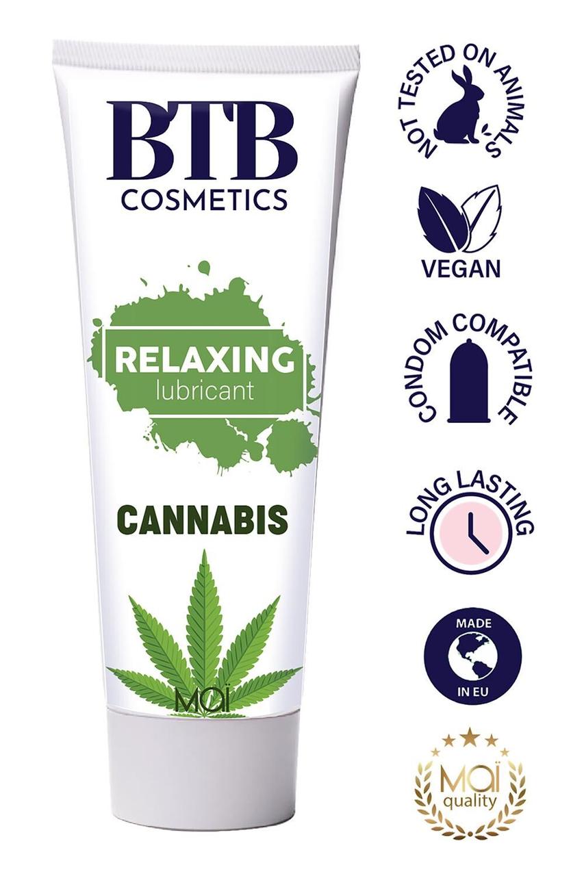 Смазка на водной основе BTB Flavored Cannabis