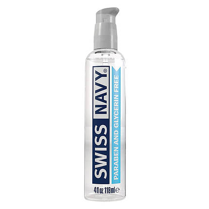 Лубрикант на водній основі Swiss Navy Paraben and Glycerin Free 118 мл, фото 1
