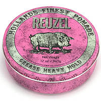 Мужской воск для укладки волос Reuzel Pink Grease Heavy Hold Pomade 340 г 869519000044