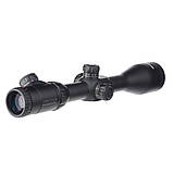 Оптичний приціл KONUS KONUSPRO F-30 4-16x52 550 IR FFP балістична сітка з мітками для дистанції до 500 м, фото 4