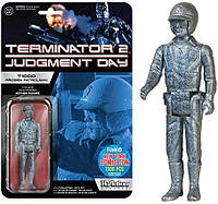 2015 NYCC Funko Reaction Terminator 2 Judgement Day Frozen Blue T1000 Patrolman