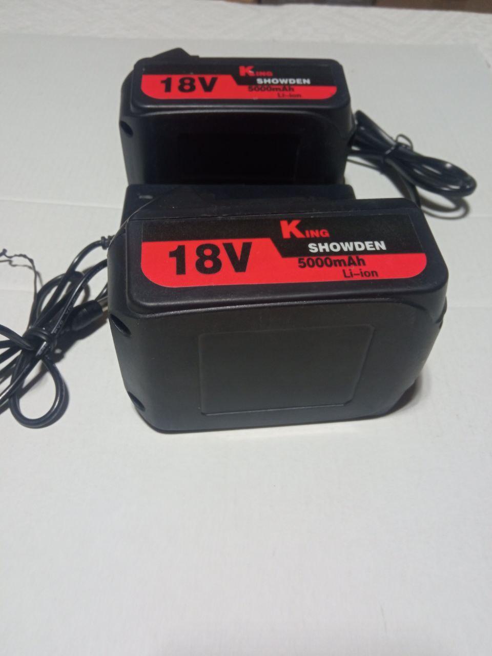 Купити King Showden 18V 5000mAh 2 акумулятори з зарядним пристроєм