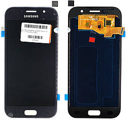Дисплей (екран) Samsung Galaxy A5 2017 A520F з тачскріном (чорний OLED)
