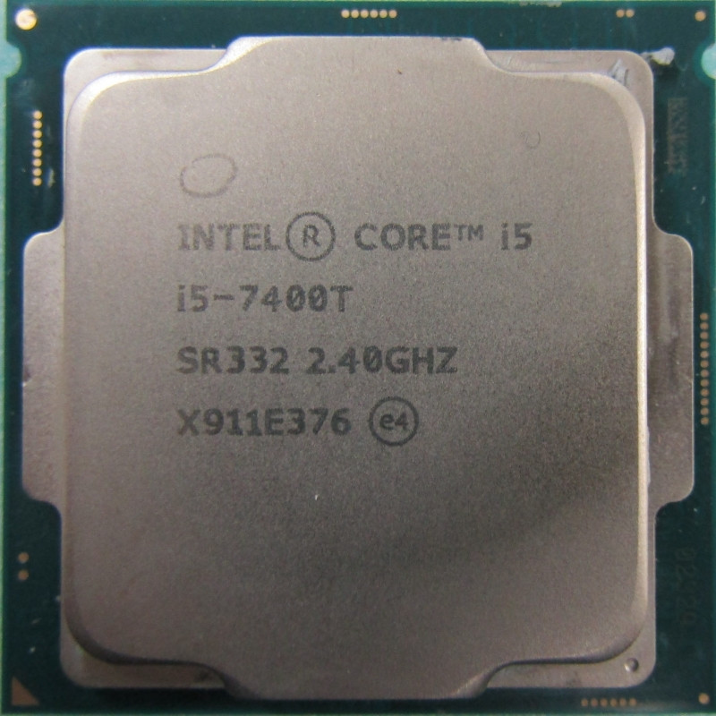 Процесор Intel Core i5-7400T 2.40 GHz / 6 MB / 8 GT / s (SR332) s1151, tray