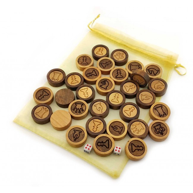 Фігури для шахмат та нард 32 шт, фото 1