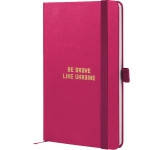 Нотатник Axent Partner Brave 8201-50-1-A, 125x195 мм, 96 аркушів, клітинка, малинова