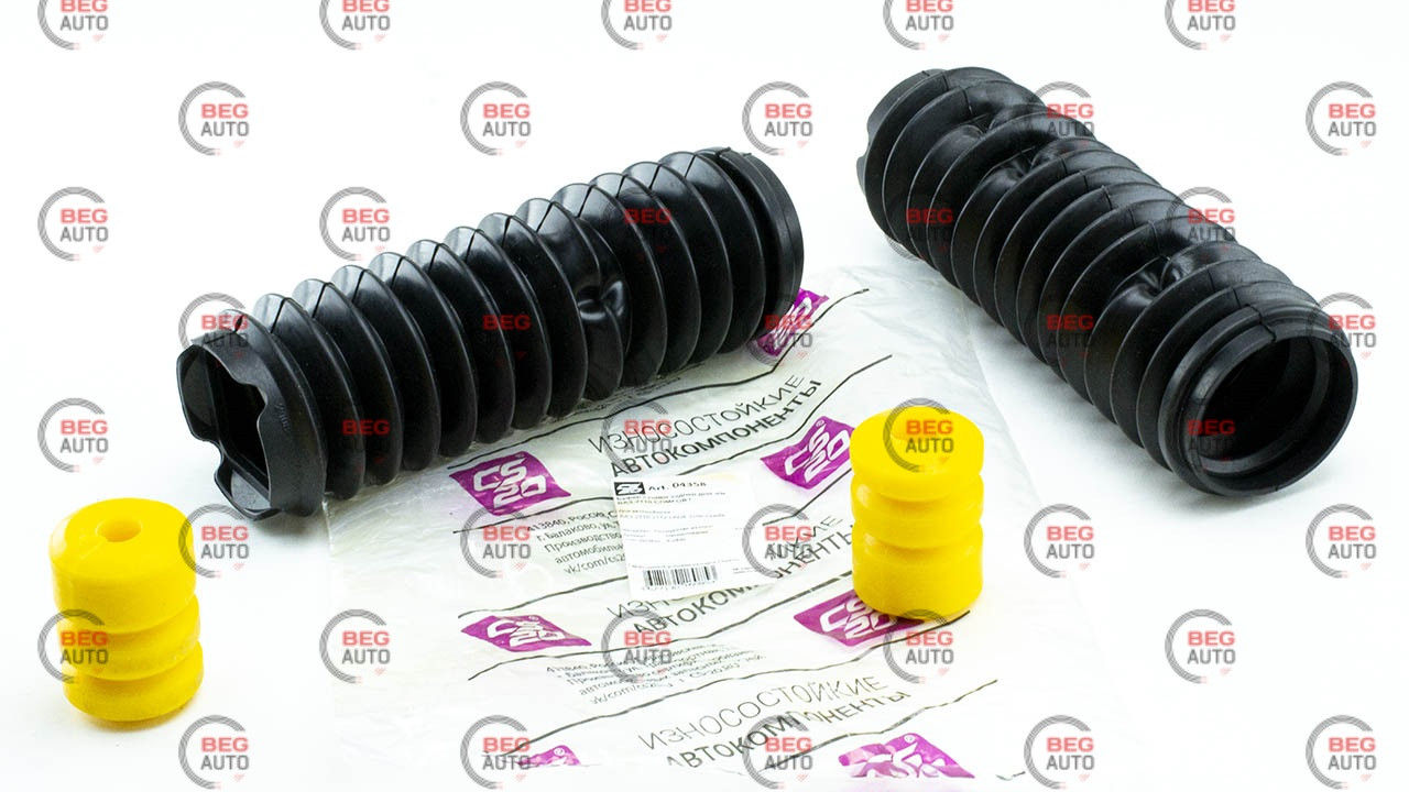 Відбійник 2110 задній 2шт + пильовики стійки 2шт (2110-2912622/5681-01) (CS-20)