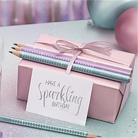 Чорнографітні олівці Sparkle Faber-Castell