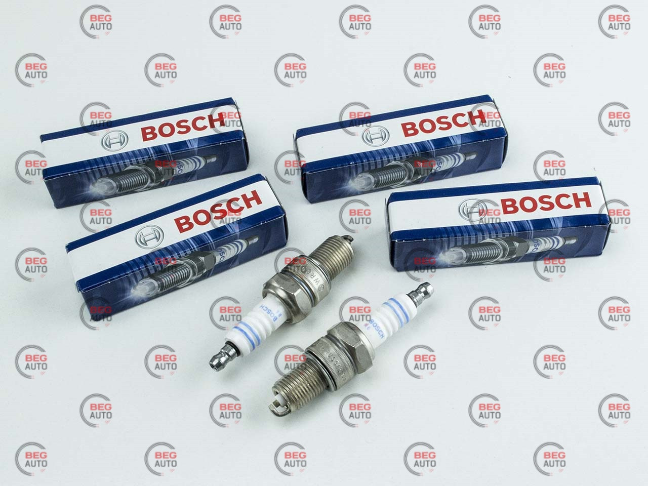 Свічки Bosсh 406, 405 дв Super (WR 8 DC) N07 (з 0,8) (0 242 229 926/656) (BOSCH)