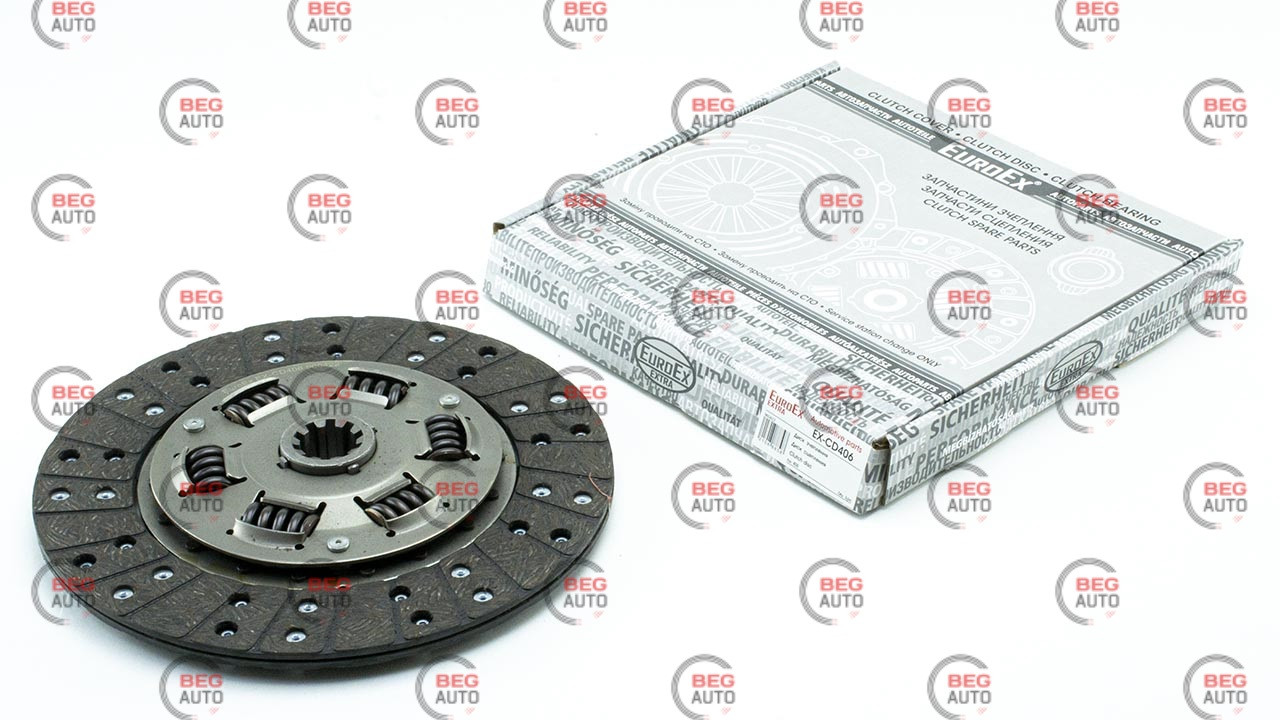 Диск зчеплення Волга, Газель 406 двигун (EX-CD406) (406-1601130) (EuroEx)