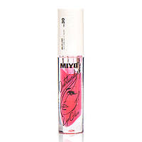 Блиск для губ ніжно-рожевий колір, Lip Gloss, Jelly Love, Miyo, 4 ml