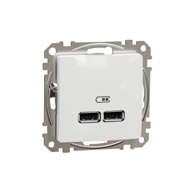 USB-рож A+A 2,1A Білий Sedna Design
