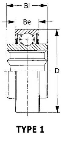 Підшипник 204 KRR2 (204KPP2) BBC-R, фото 2