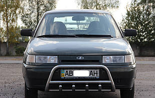 Кенгурятник WT003 42мм нерж ВАЗ LADA 2110 1997-2007