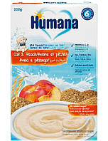 Humana Каша молочная Овсяная с персиком 6м+ 200г