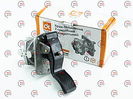 Кран КАМАЗ,ЗИЛ гальмівний 2-секц. з педаллю (5320-3514108) (dk-Дорожная Карта)