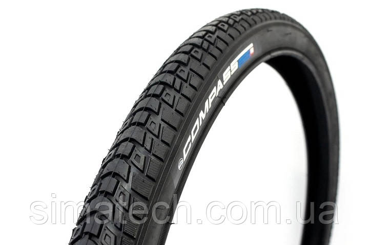 Покришка (шина, гума) для велосипеда 28 х 1.75 "COMPASS", фото 1