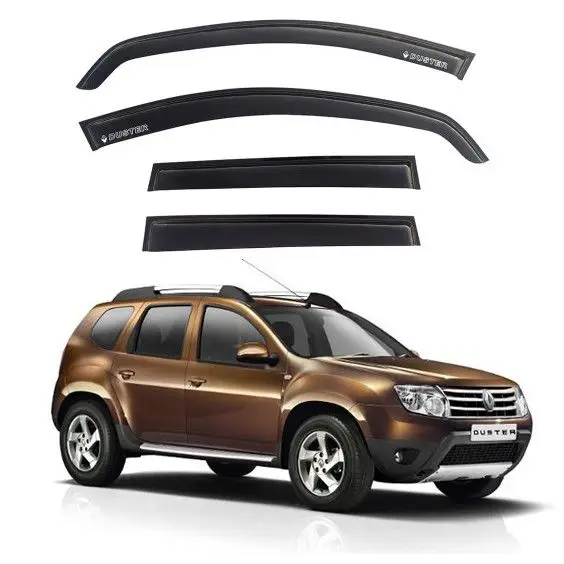 Дефлектори вікон вітровики Renault Duster 2010-2018 3М AV-Tuning Харків