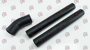 Патрубок радіатора МАЗ (3шт.) () (НИРТИ)