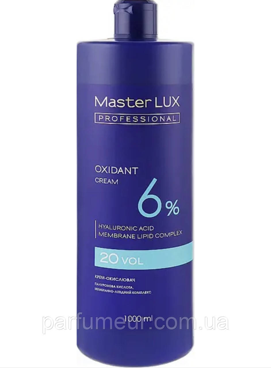 Master LUX oxidant Cream крем-окисник 6% 1000 мл, фото 1