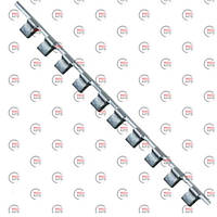 Планка крепления головок 3/8" на 16шт, 560мм Toptul (BKAC1216) (Toptul)