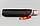 Зонт жіночий напівавтомат 3 складання Bellissimo чорний з окантовкою 4, фото 4
